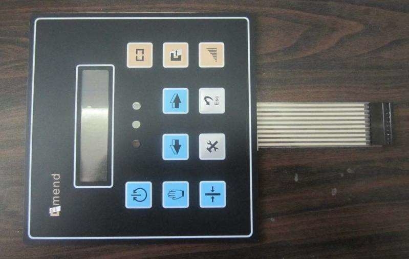 Custom 3M Adhesive Tactile Membrane Keypad PET Silk Printing