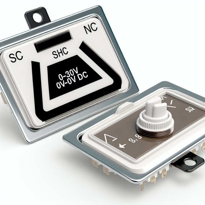 Single Membrane Switch 0-30V DC 25-100mA Custom Size