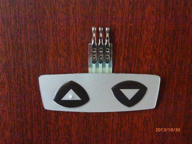 Thin Film Flat Waterproof Membrane Touch Switch For Medical Equipment