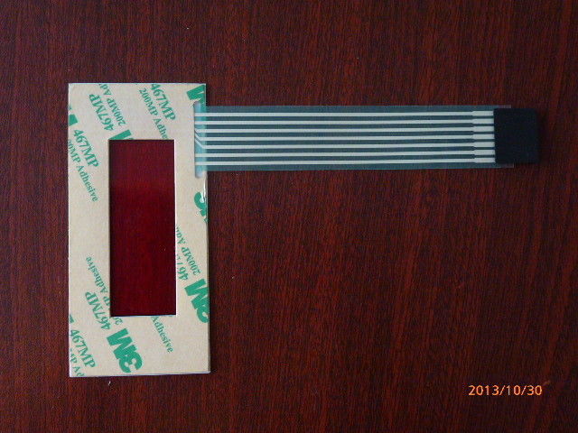 Flexible Thin Film Metal Dome Membrane Switch Touch Panel Sticker