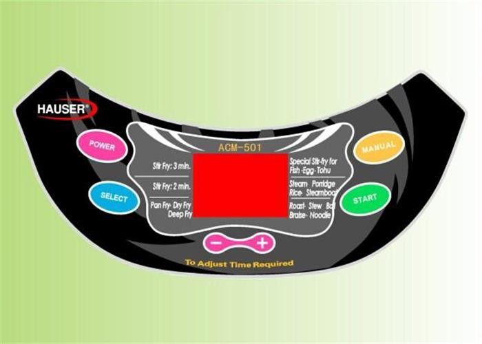 Custom Touch Screen Silicone Rubber Membrane Keyboard Switch For Car GPS