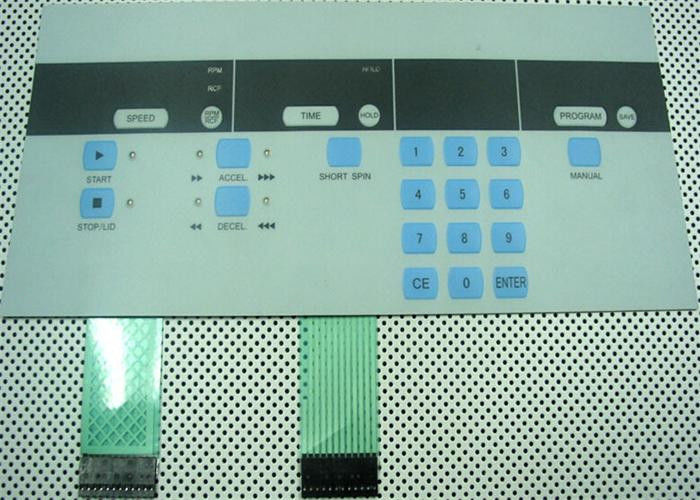 High Sensivity PC Tactile Membrane Switch Panel For Backlight / Medical Equipment
