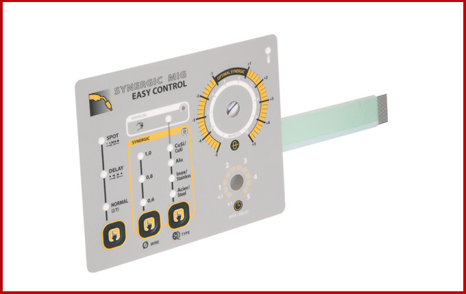 3M Adhesive LED Push Button Custom Membrane Keypad